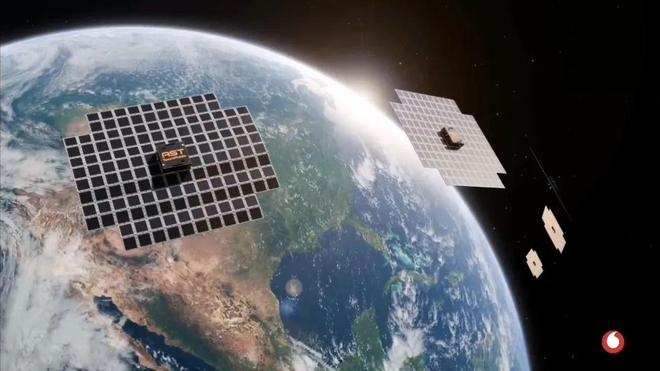 沃达丰基于美国AST太空通信公司卫星进行全球首次普通手机太空视频通话(图2)