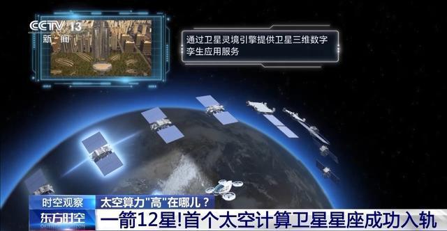 首个太空计算卫星星座成功入轨中国星座点亮“AI”星云